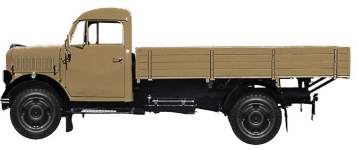 NPE NA88443 - H0 - Borgward B 1250 mit Pritsche - beige